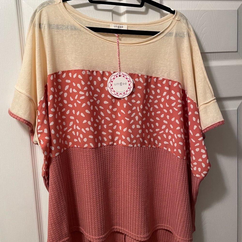 NWT Umgee flowy tunic top